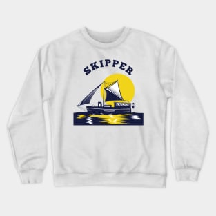 Skipper Boating Apparel Crewneck Sweatshirt